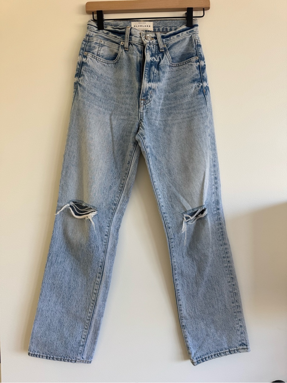 Silvrlake London Denim Light Wash Jeans
